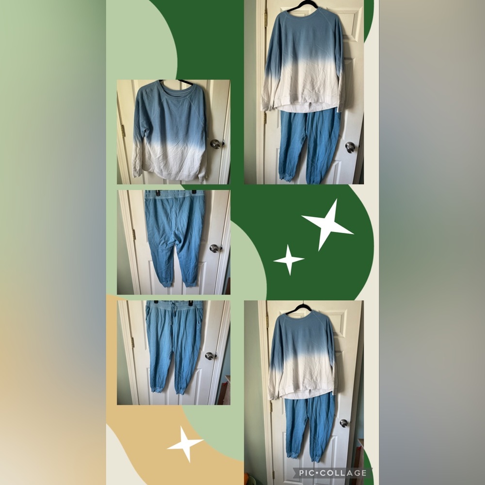 Women’s Old Navy Sweatsuit Size XL Sweatshirt Pants are Size L